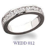 Diamond Wedding Ring - WEDD 012